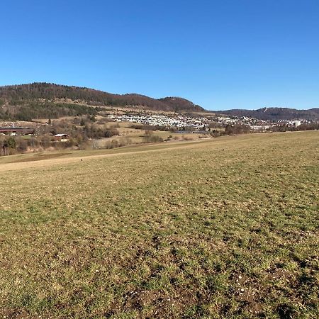 Apartamento Atemberaubender Ausblick Mit Premium-Wanderwegen Vor Der Haustuer Albstadt Exterior foto